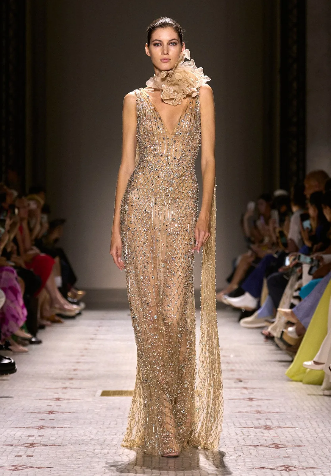 Look 56 sold by Elie Saab