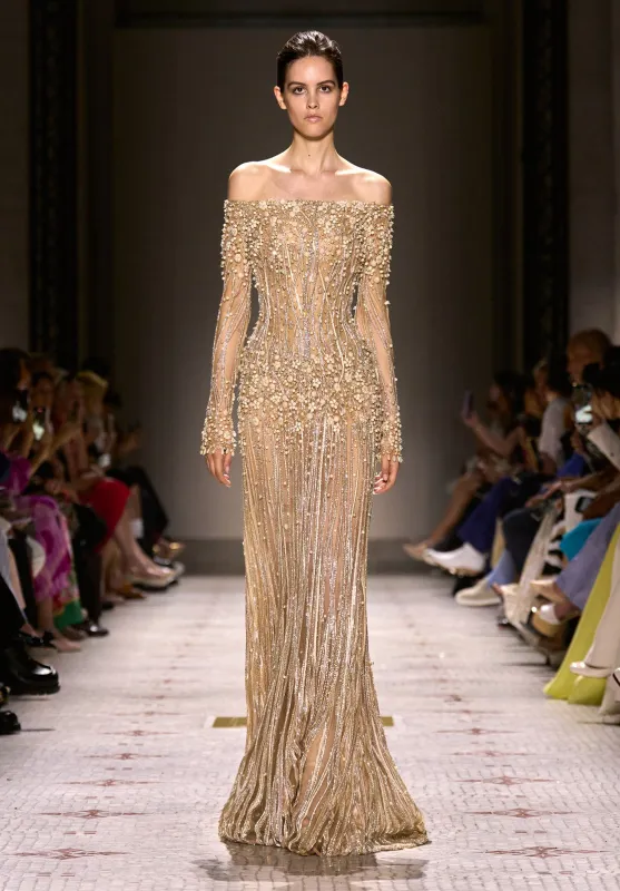 Look 55 sold by Elie Saab