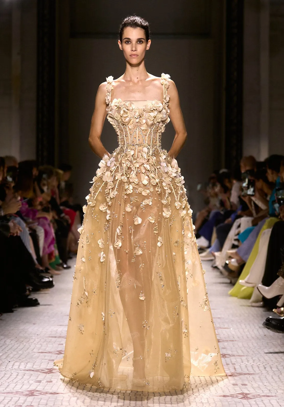 Look 53 sold by Elie Saab