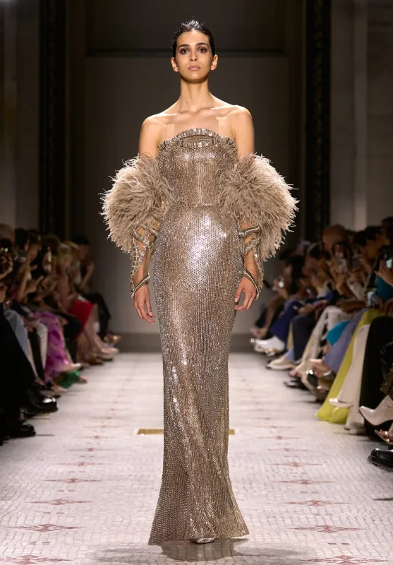 Look 40 made by Elie Saab