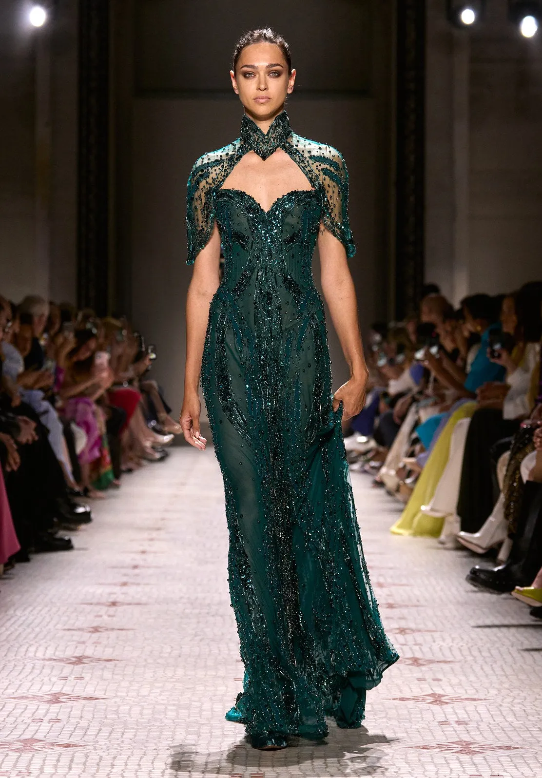 Look 9 sold by Elie Saab