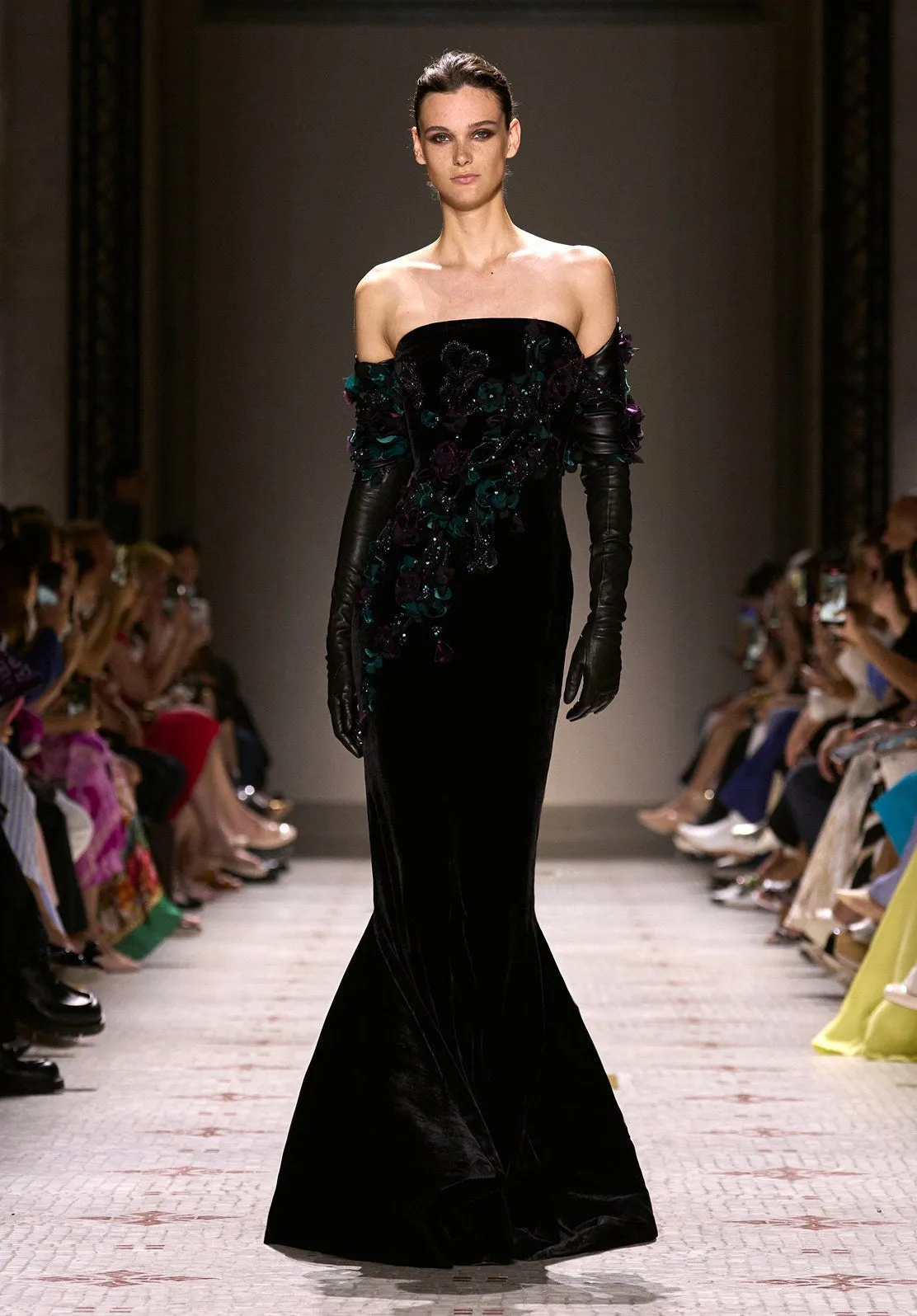Look 7 sold by Elie Saab