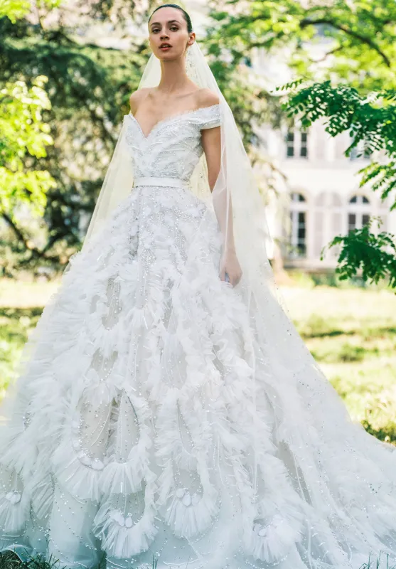 Look 13 sold by Elie Saab