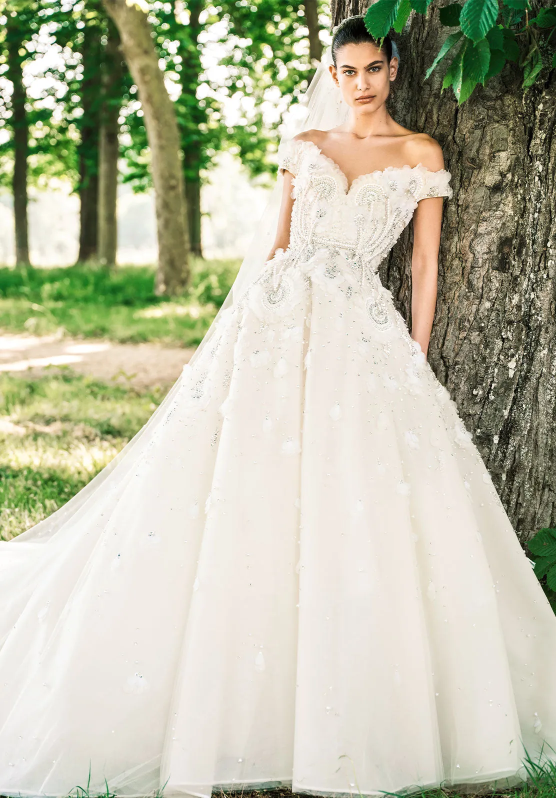 Look 12 sold by Elie Saab