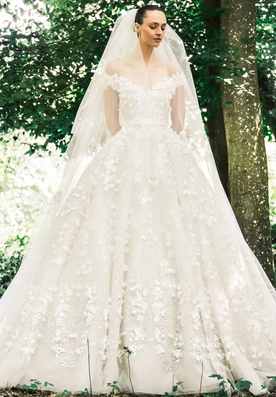 Look 9 sold by Elie Saab