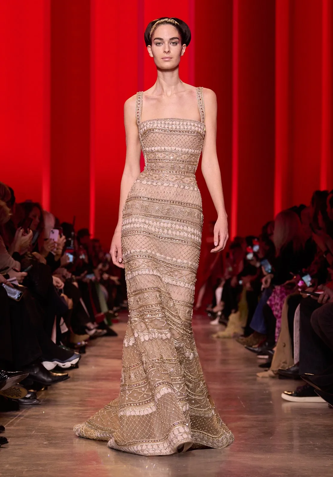 Look 56 sold by Elie Saab