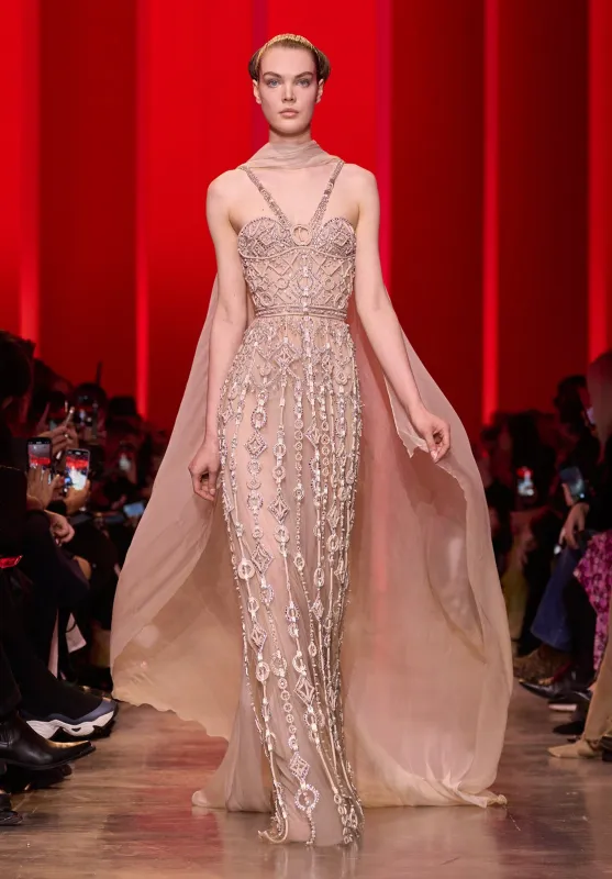Look 55 sold by Elie Saab