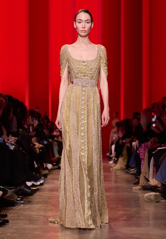Look 50 sold by Elie Saab