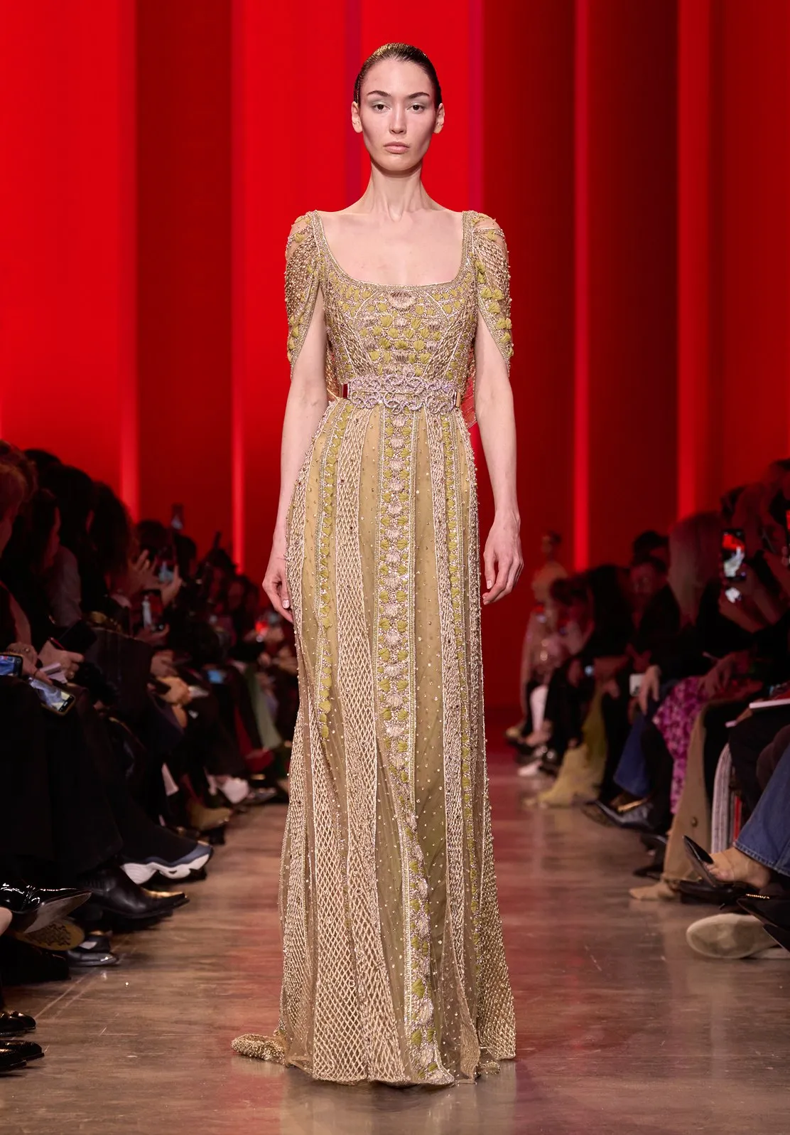 Look 50 sold by Elie Saab