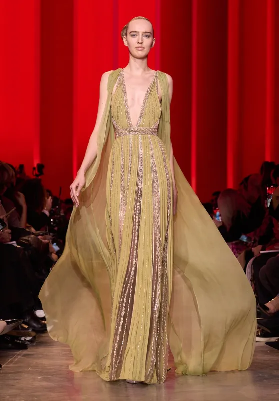 Look 32 sold by Elie Saab