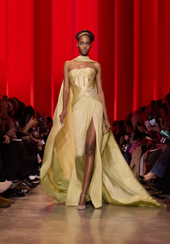 Look 30 sold by Elie Saab