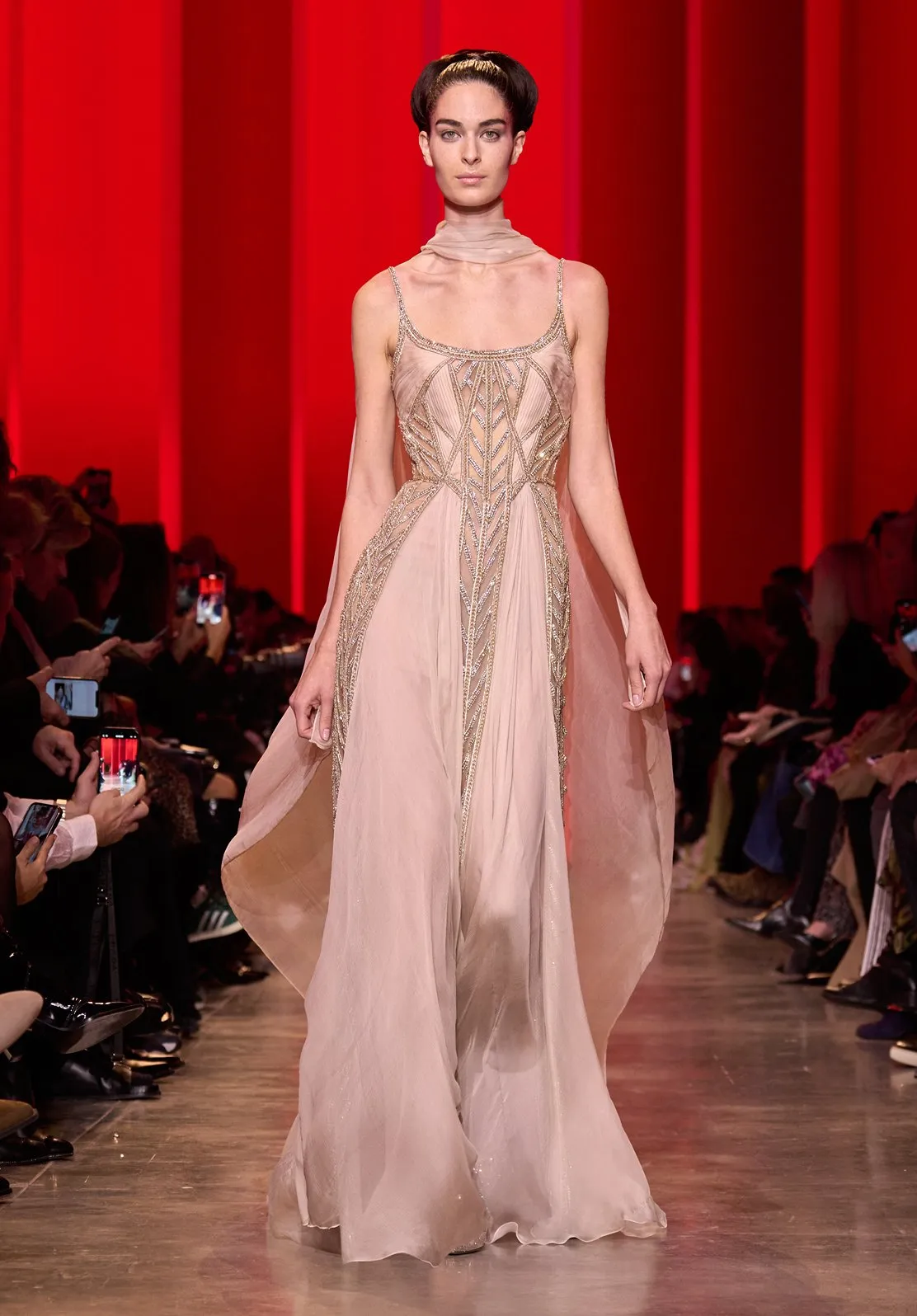 Look 16 sold by Elie Saab