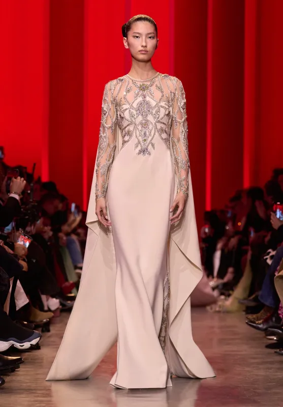 Look 12 sold by Elie Saab