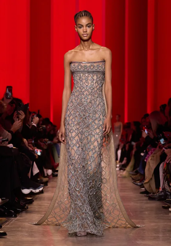 Look 6 sold by Elie Saab