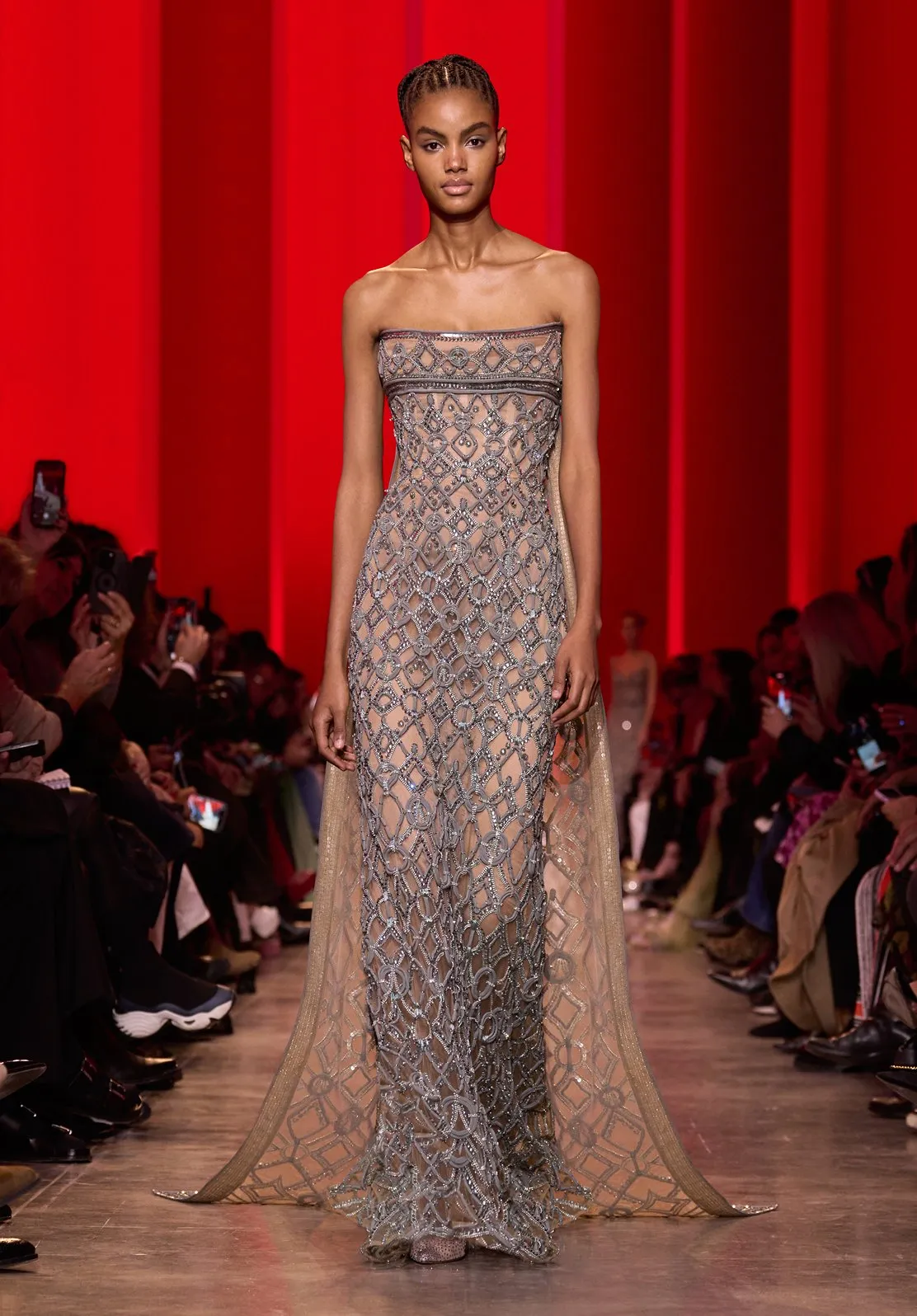 Look 6 sold by Elie Saab