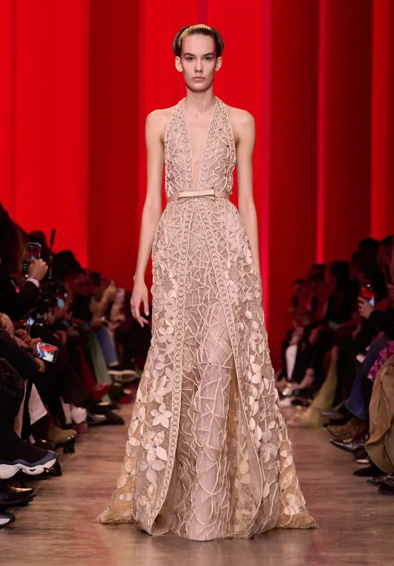 Look 7 sold by Elie Saab