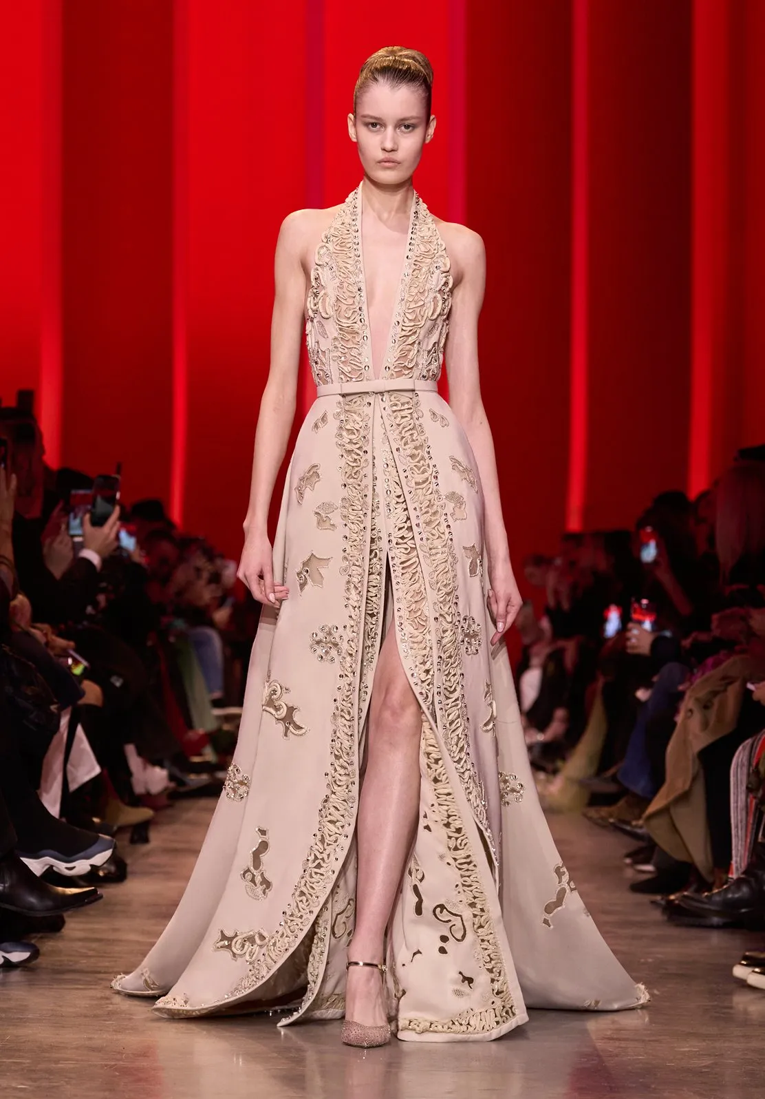 Look 1 sold by Elie Saab