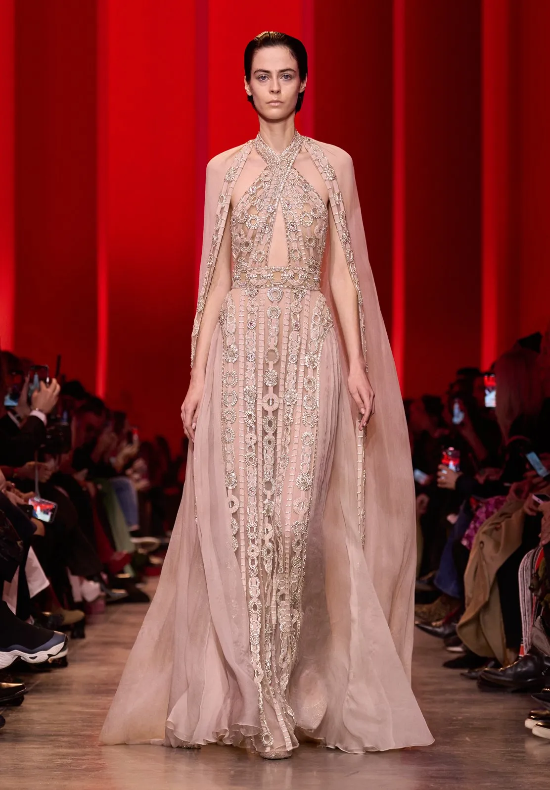 Look 4 sold by Elie Saab