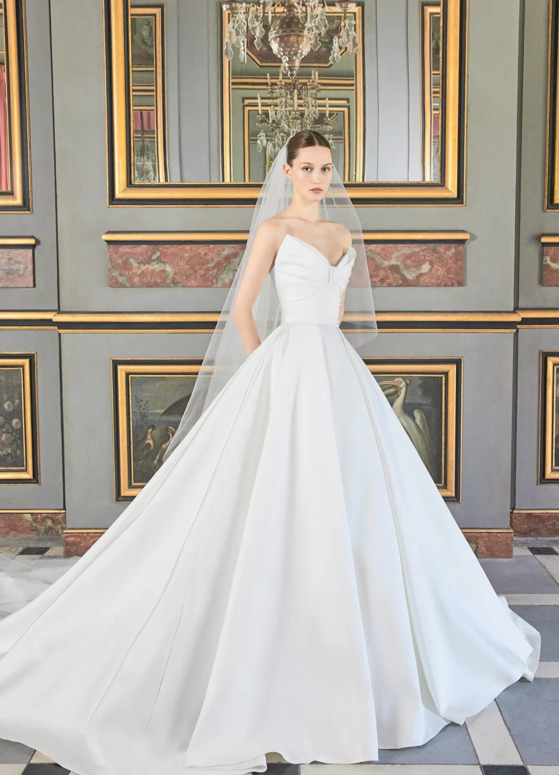 Look 5 sold by Elie Saab