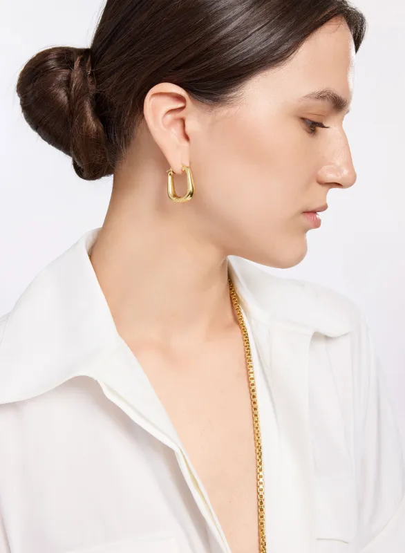 Hoop Earrings sold by Elie Saab