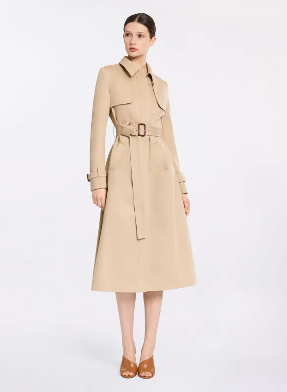 Cotton Drill Coat made by Elie Saab
