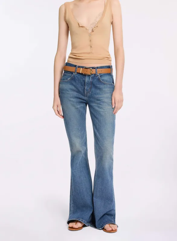 Denim Pants sold by Elie Saab