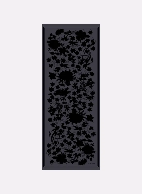 Cotton Silk Wool Oblong made by Elie Saab