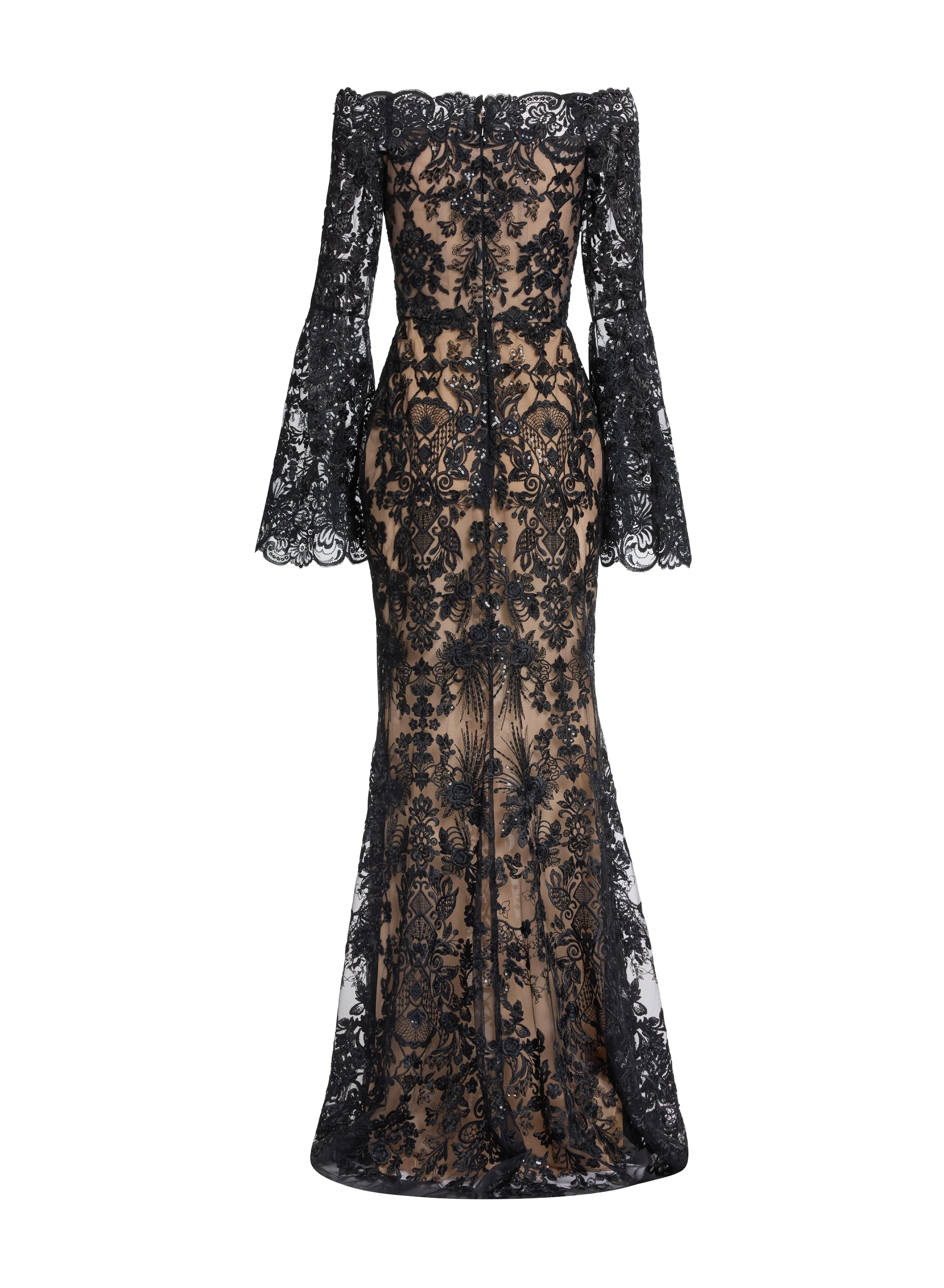 Embroidered Off-The-Shoulder Dress sold by Elie Saab product image thumbnail 5