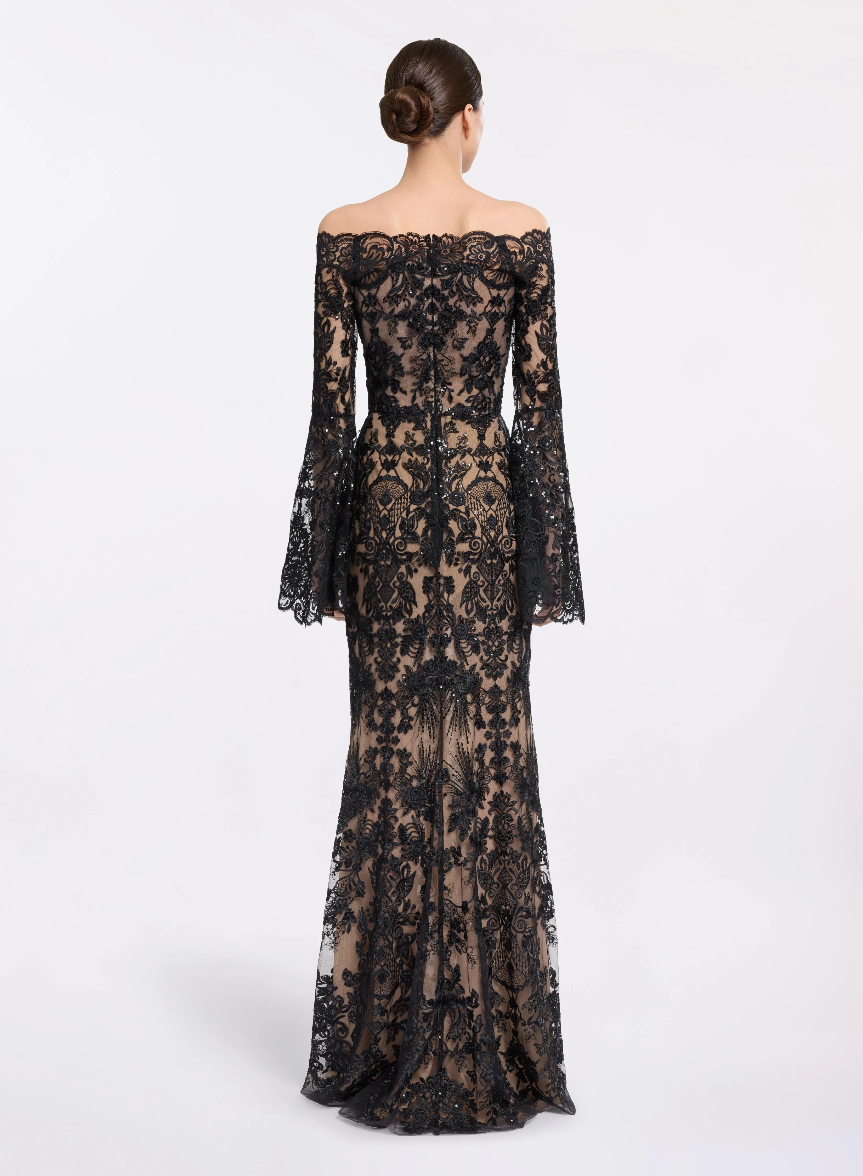 Embroidered Off-The-Shoulder Dress sold by Elie Saab product image thumbnail 2