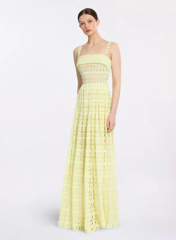 Macramé Long Dress made by Elie Saab