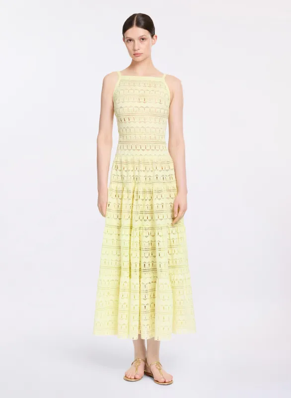 Macramé Midi Dress sold by Elie Saab