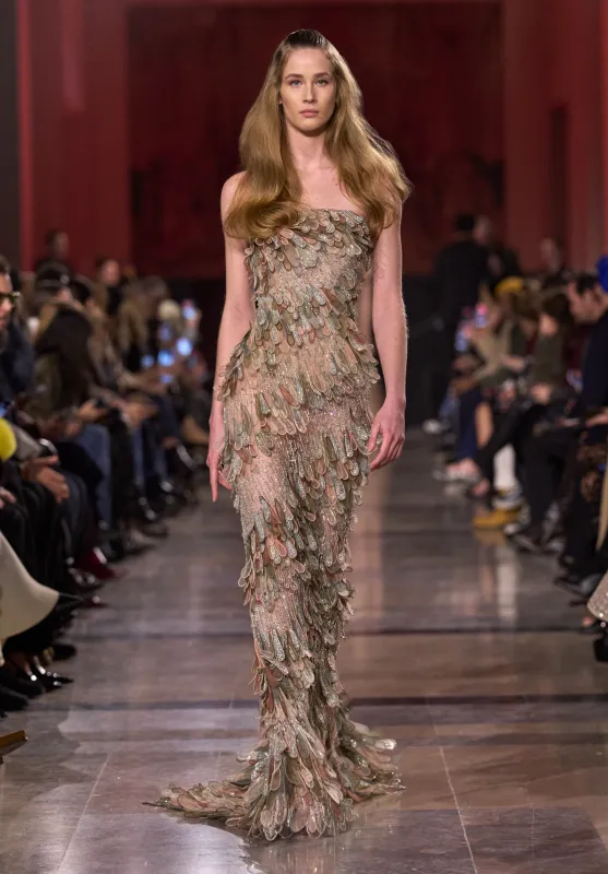 Look 56 made by Elie Saab