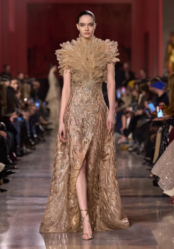 Look 55 made by Elie Saab