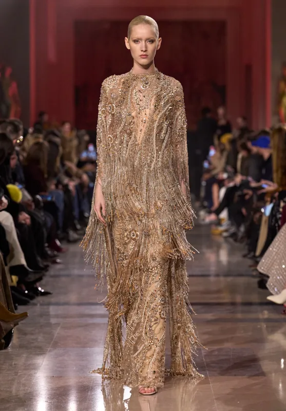 Look 45 made by Elie Saab