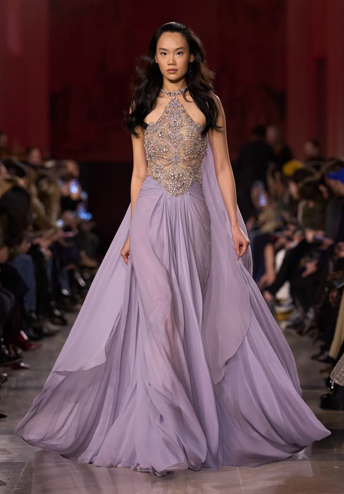 Look 38 sold by Elie Saab