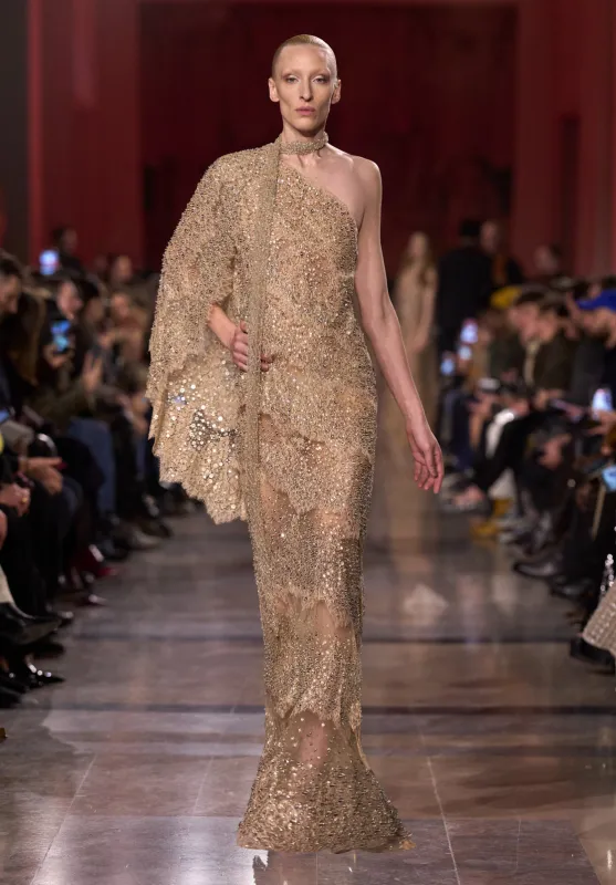 Look 35 made by Elie Saab