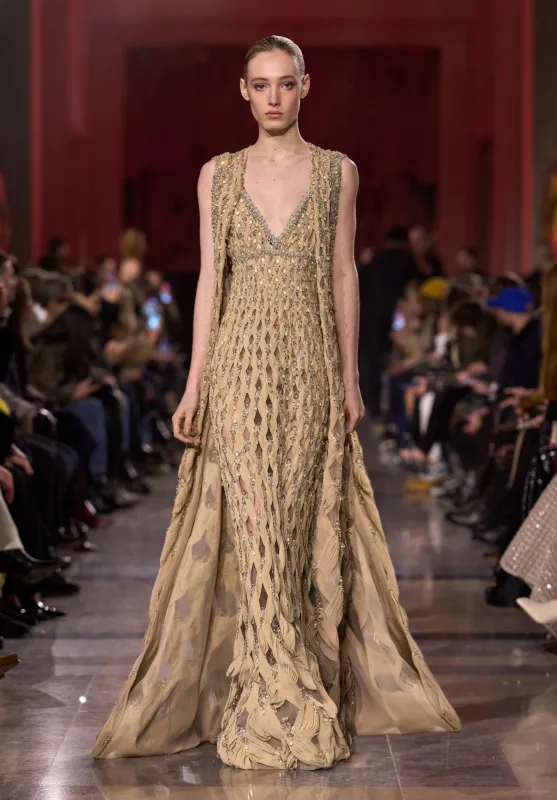 Look 32 made by Elie Saab