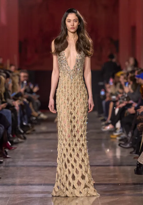 Look 17 made by Elie Saab