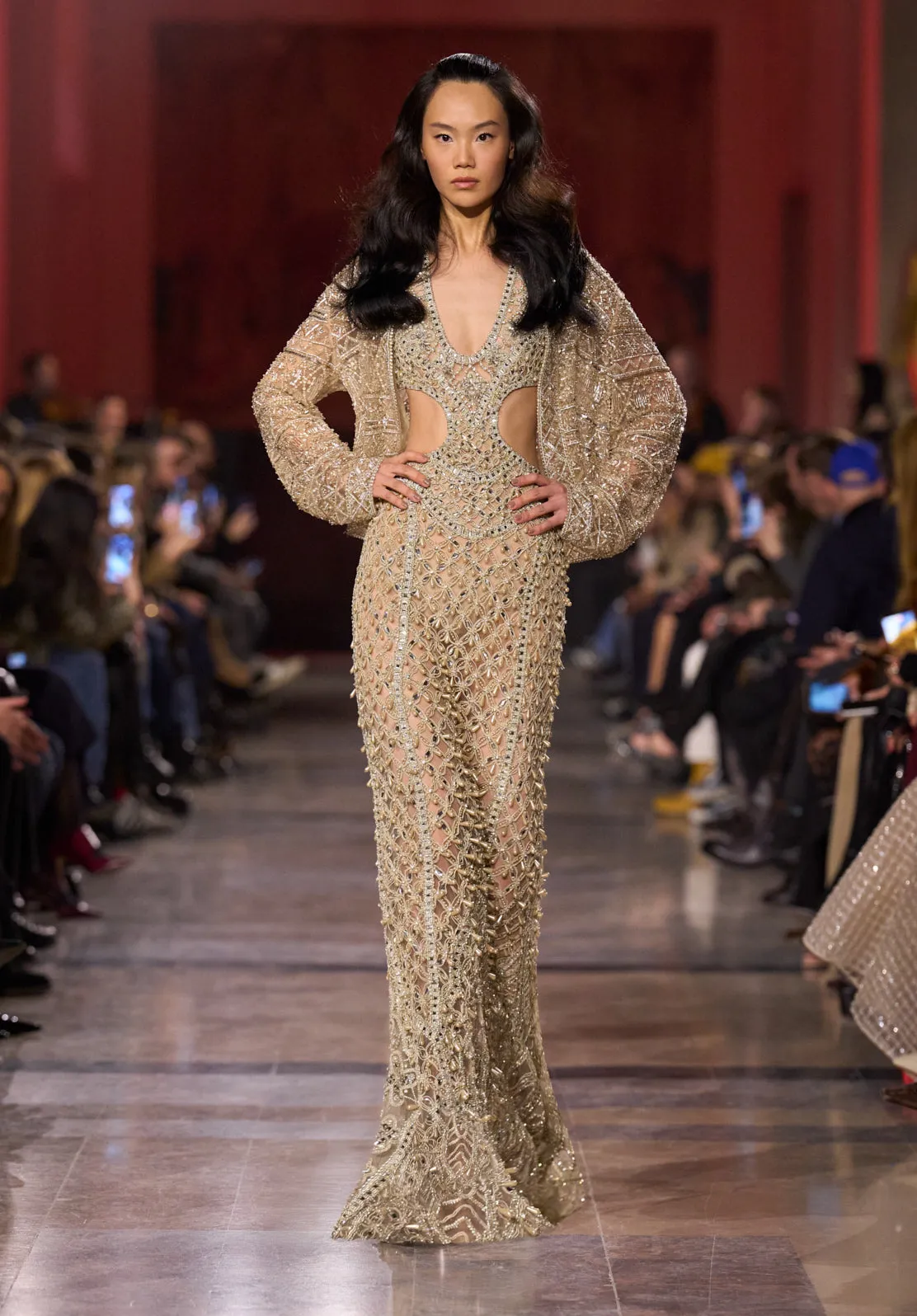 Look 10 sold by Elie Saab
