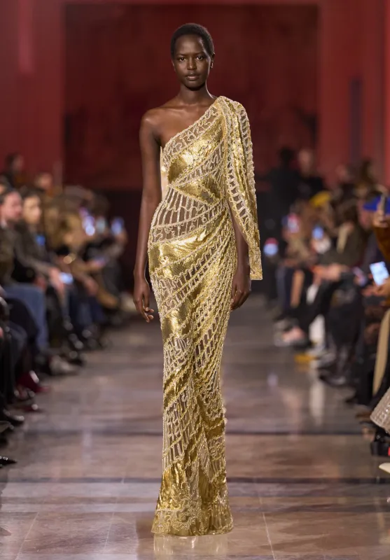 Look 5 made by Elie Saab