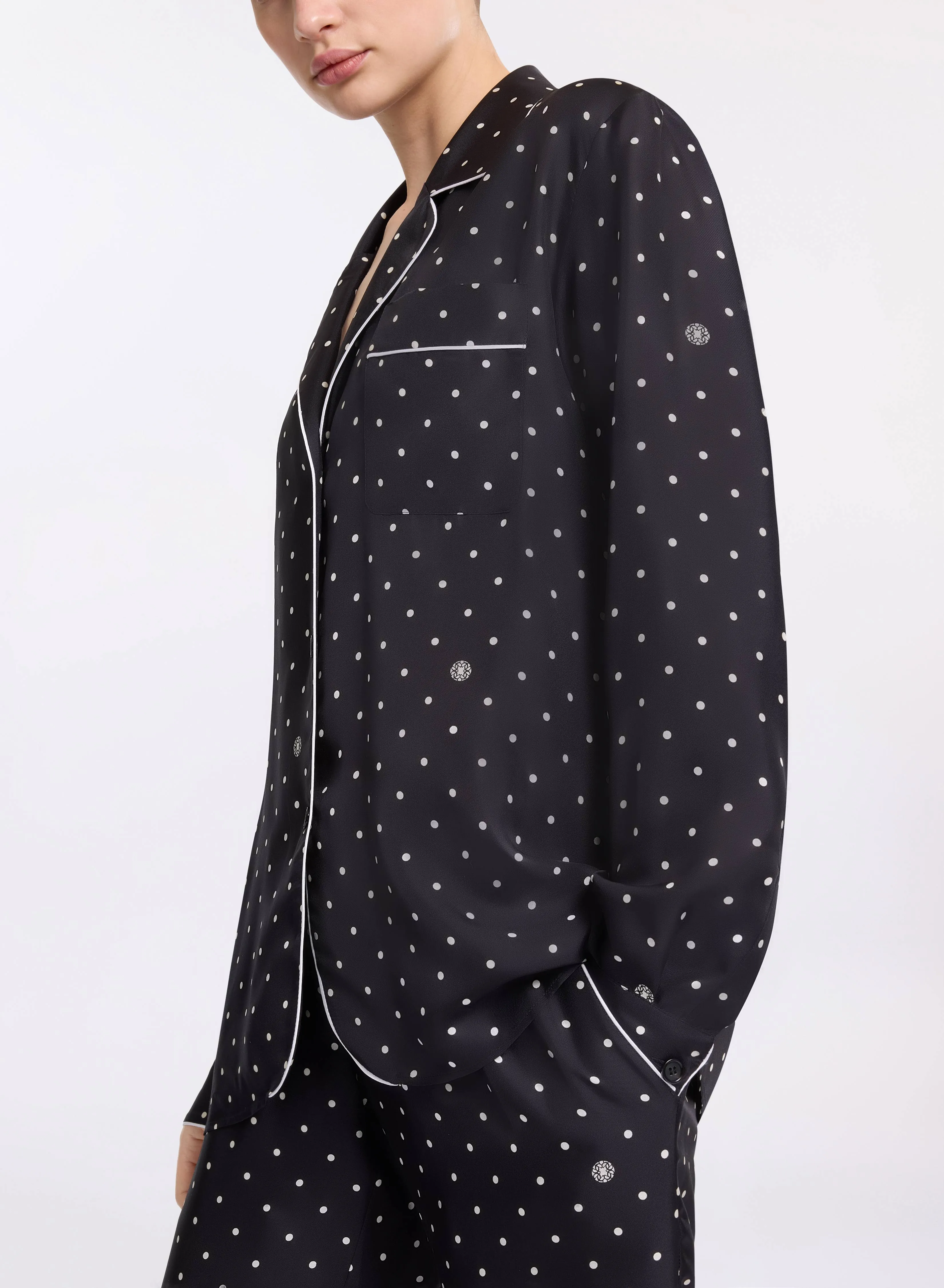 Printed Twill Shirt sold by Elie Saab product image thumbnail 3