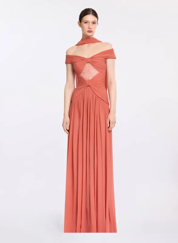 Silk and Lace Dress sold by Elie Saab