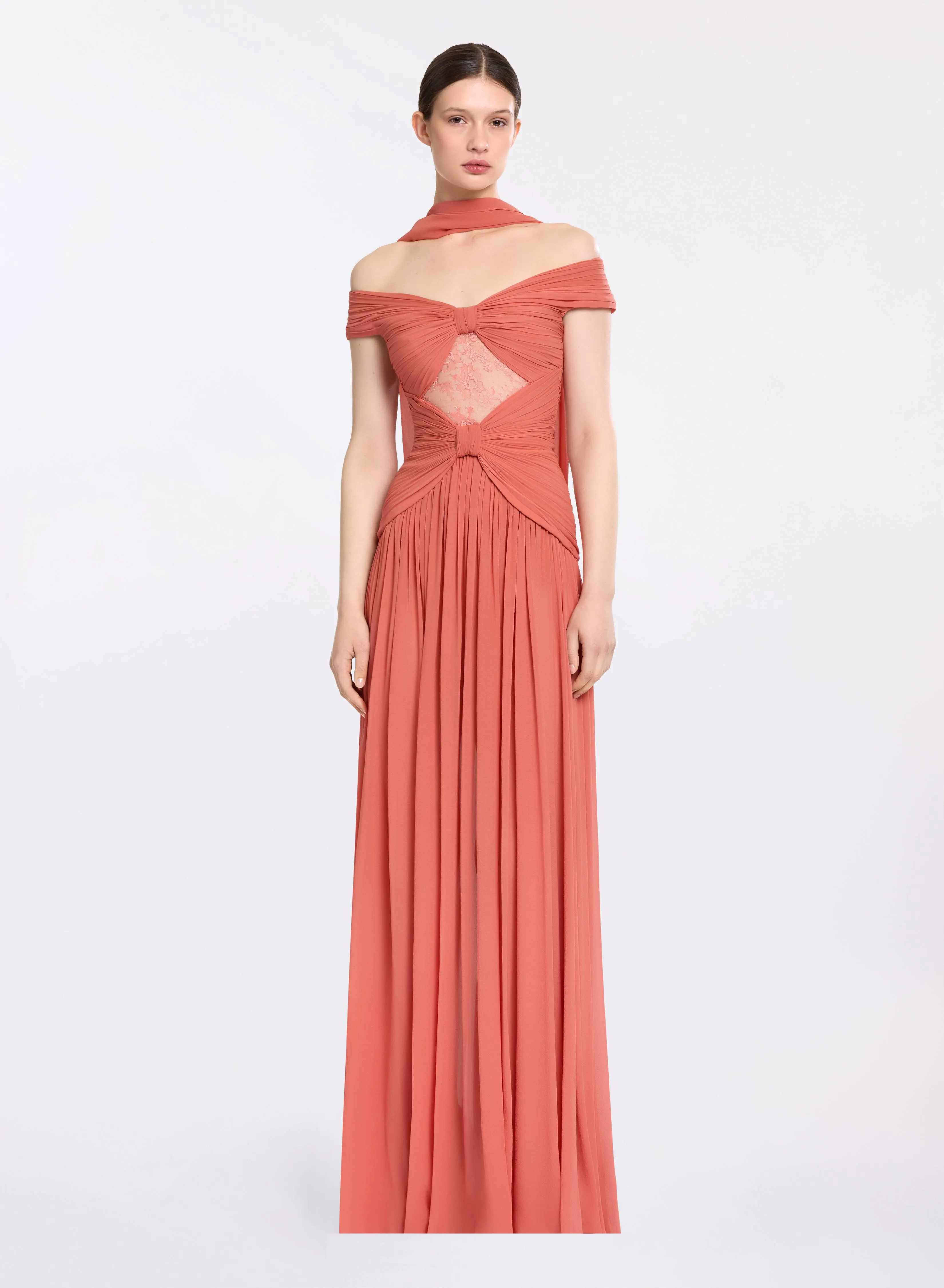 Silk and Lace Dress sold by Elie Saab