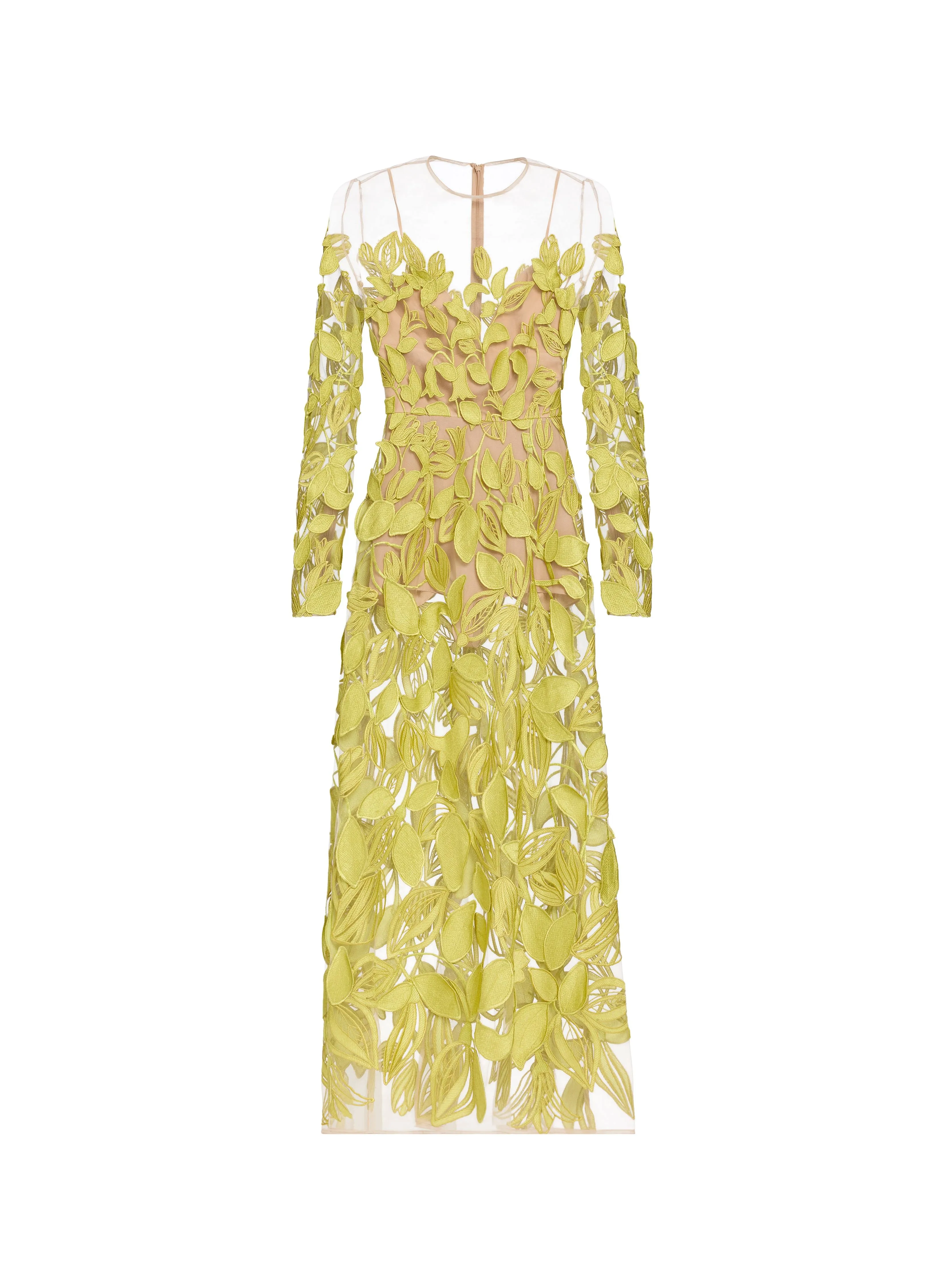 Embroidered Tulle Dress sold by Elie Saab product image thumbnail 4