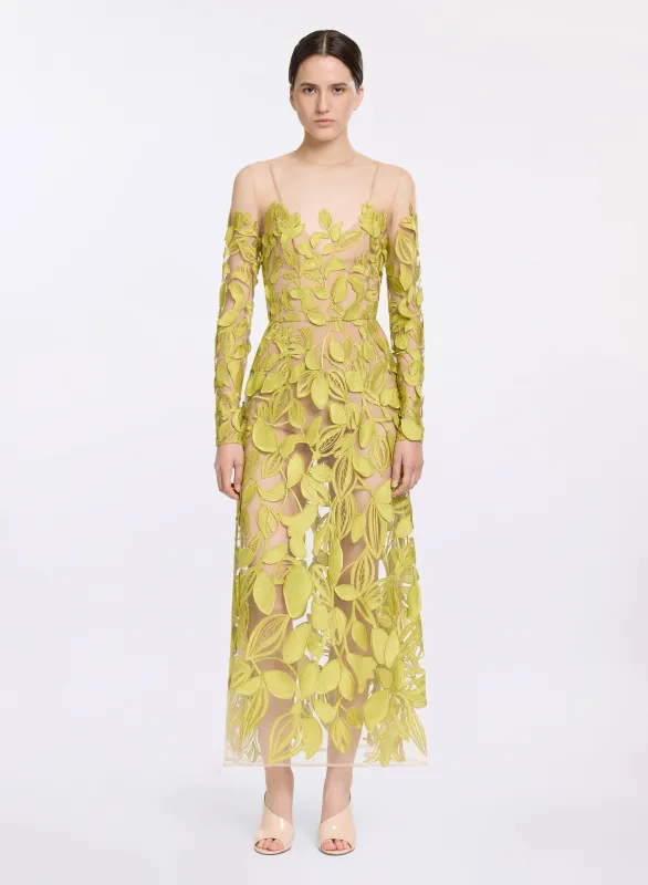 Embroidered Tulle Dress sold by Elie Saab