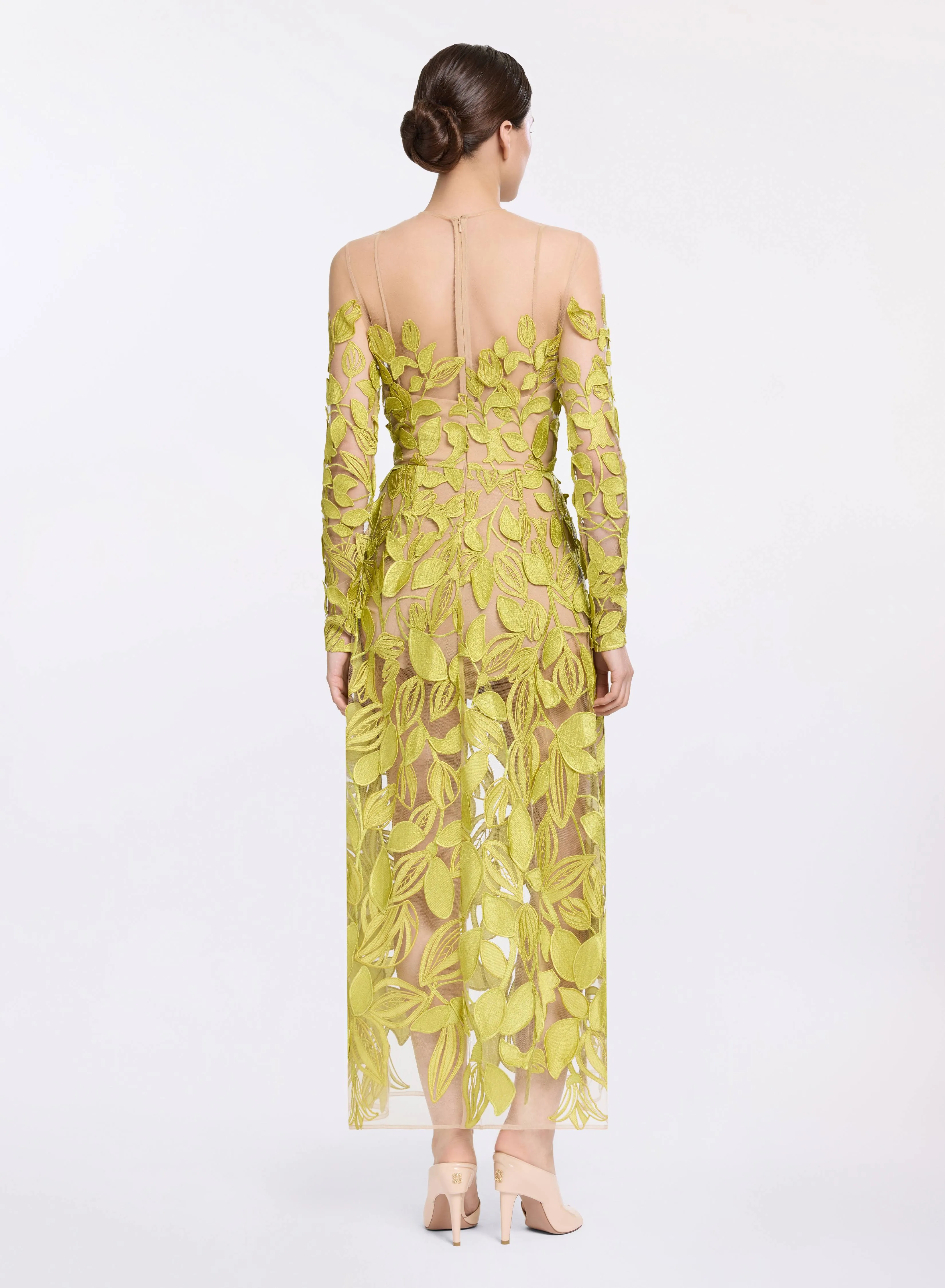 Embroidered Tulle Dress sold by Elie Saab product image thumbnail 2