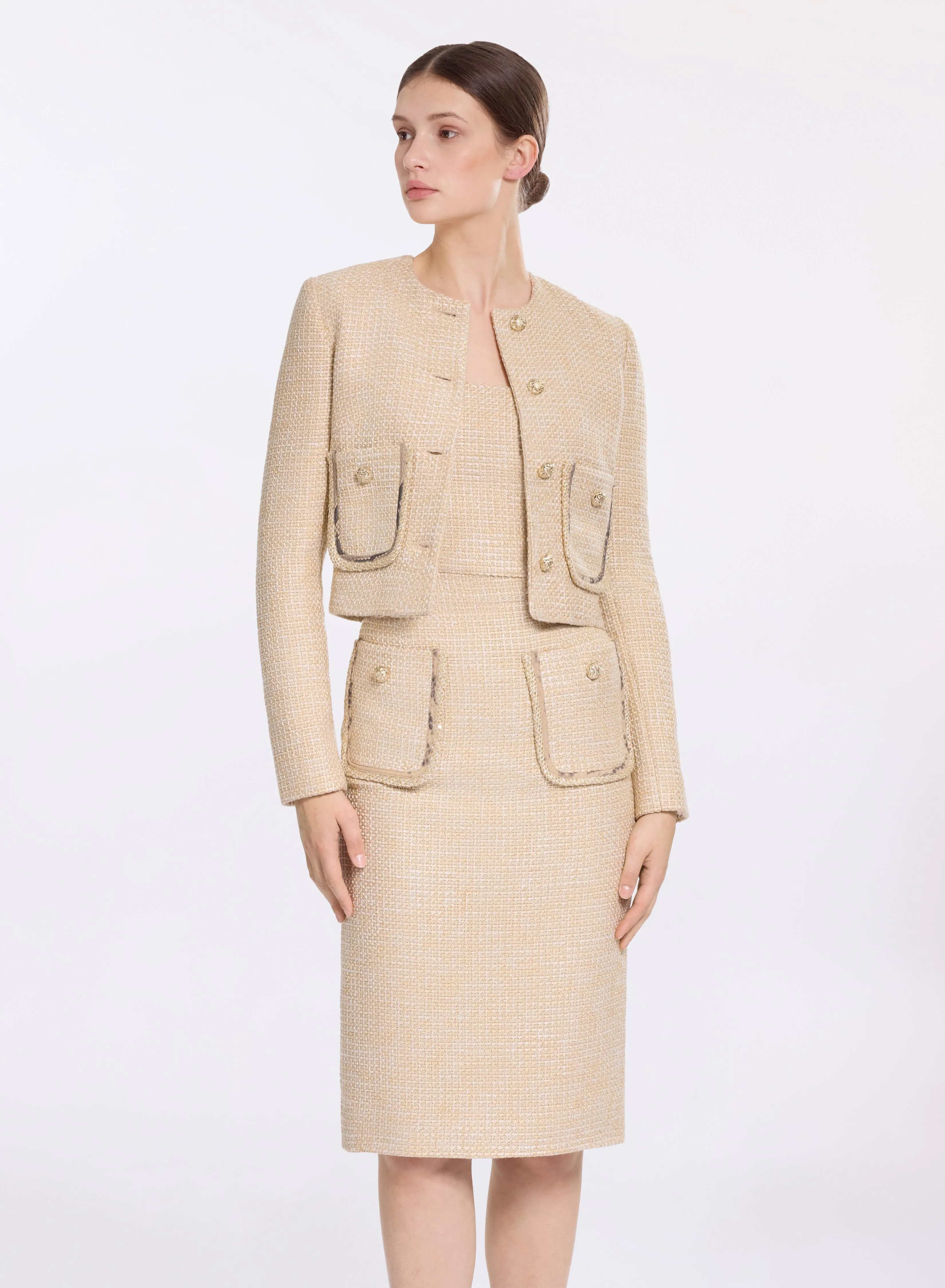 Tweed Jacket sold by Elie Saab product image thumbnail 2