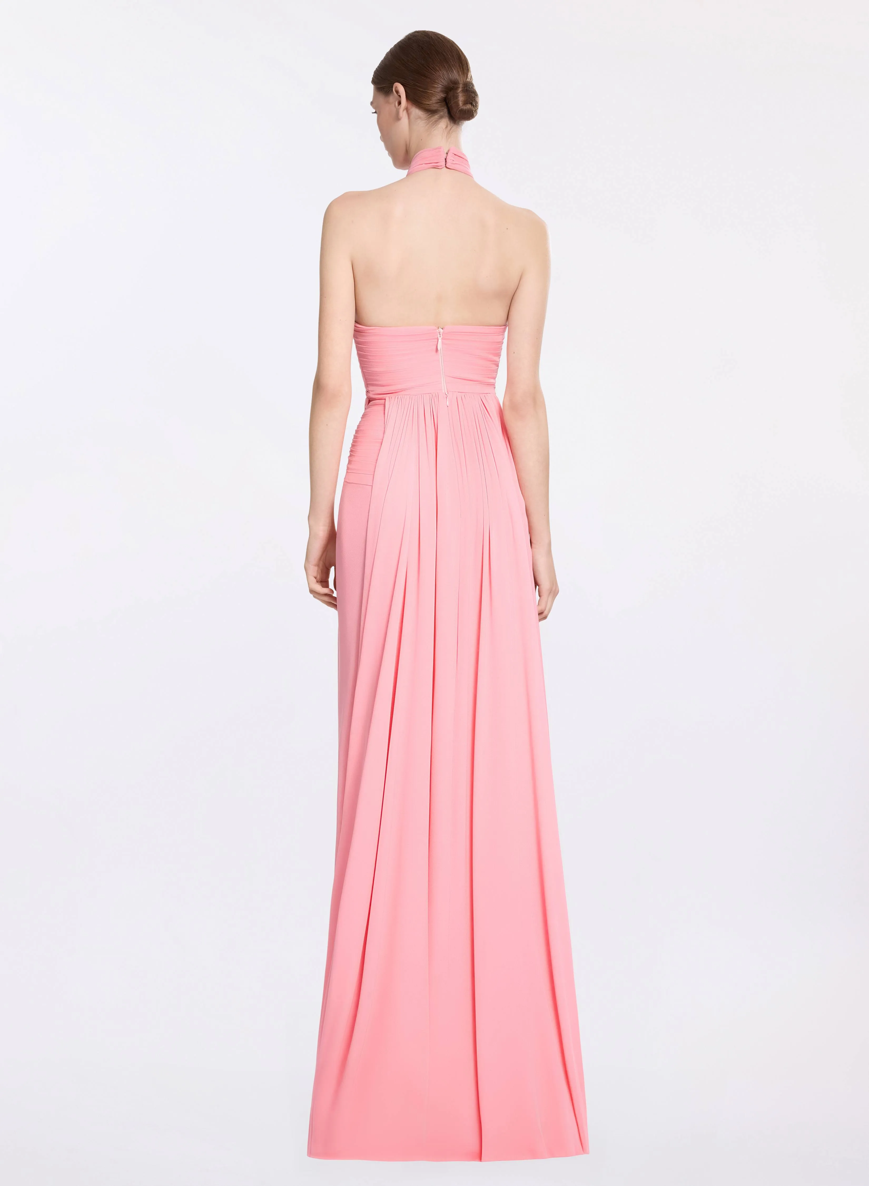 Silk Halter Dress sold by Elie Saab product image thumbnail 2