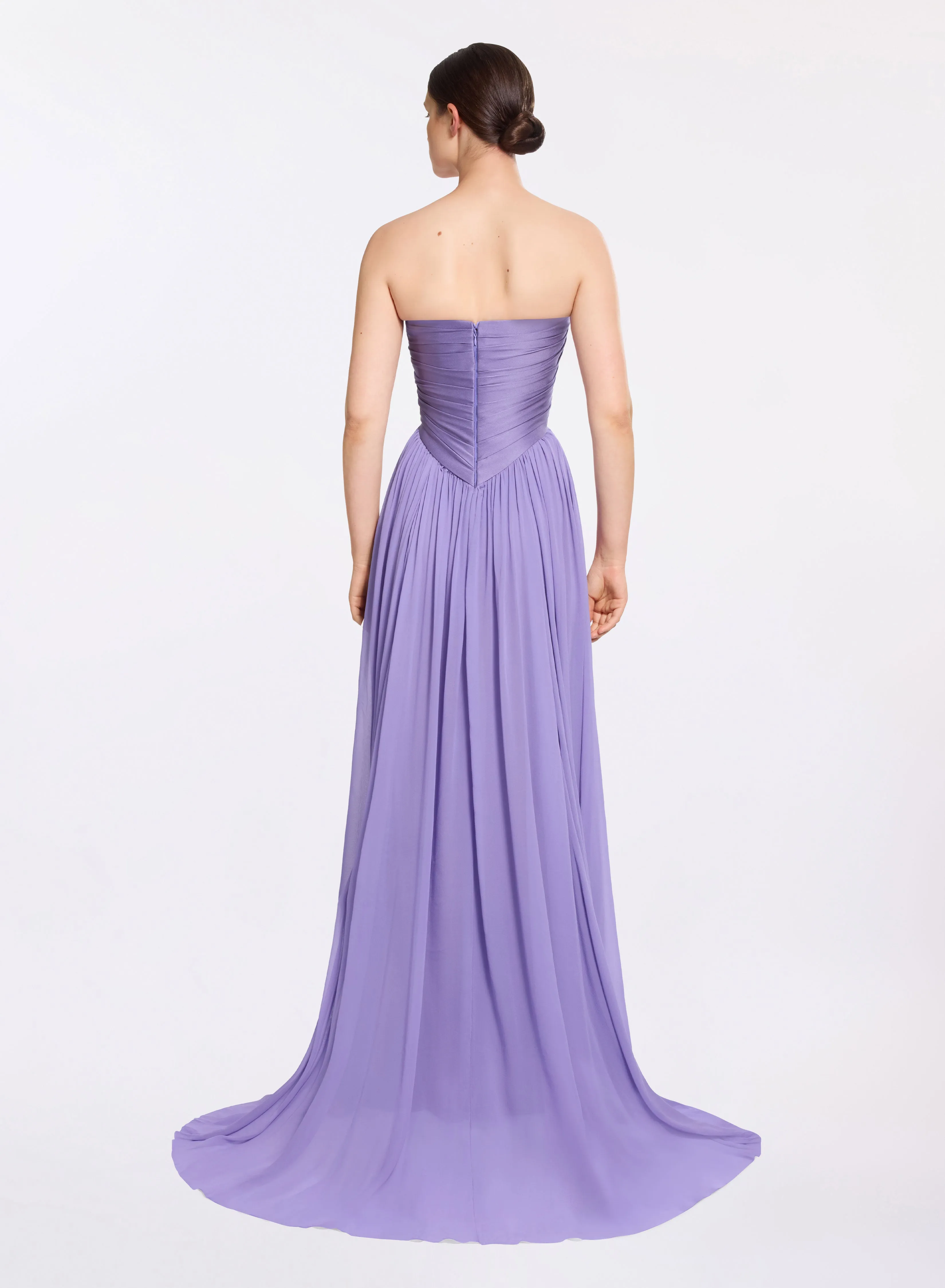Satin & Silk Long Dress sold by Elie Saab product image thumbnail 2