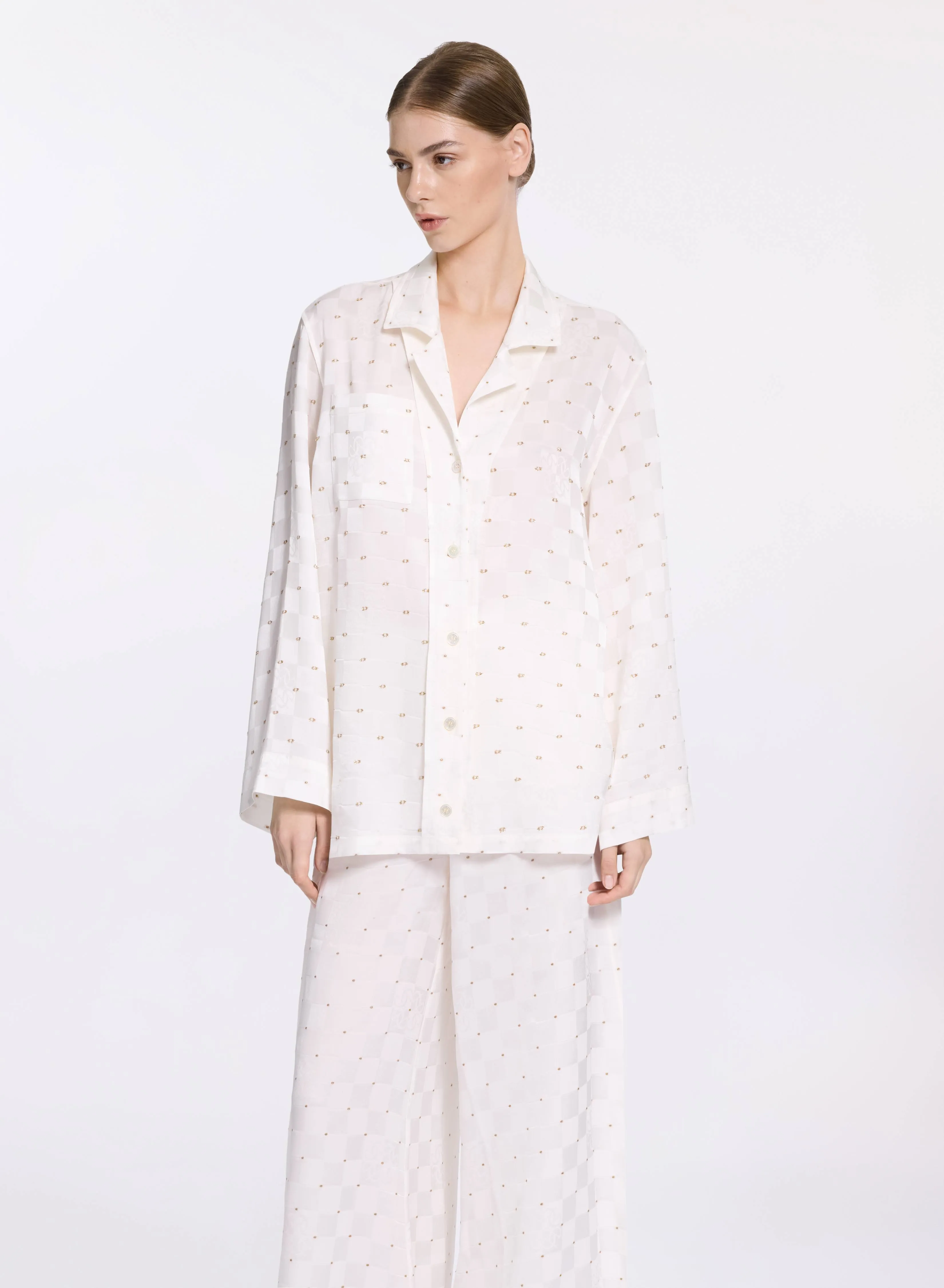 Monogram Jacquard Shirt sold by Elie Saab product image thumbnail 2